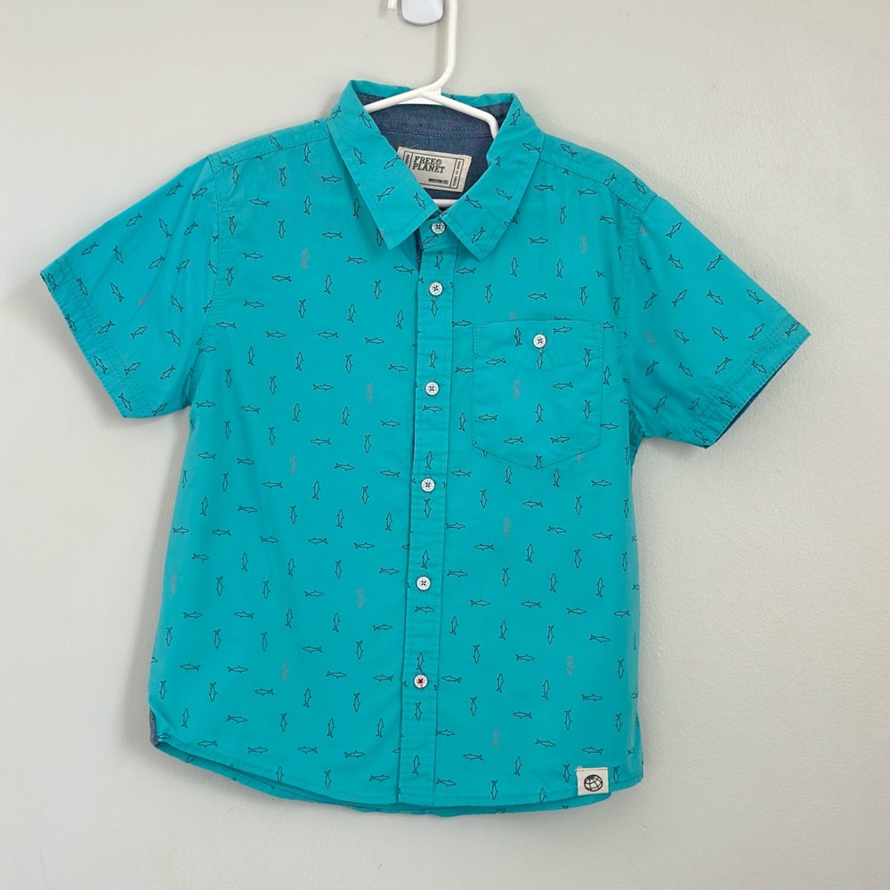 Kids Shirt with Fish Print